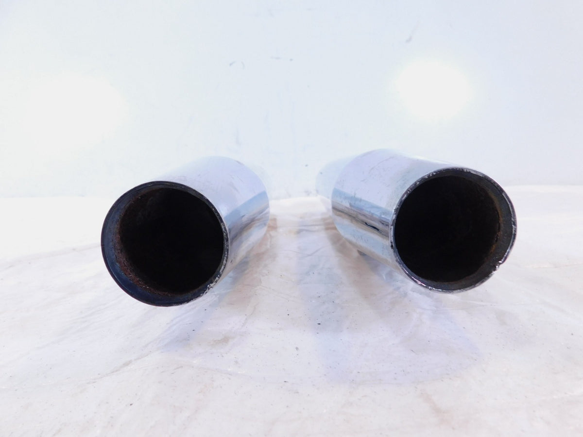 Harley Davidson Dyna Super Glide Low Rider Chrome Exhaust Header Pipe Mufflers - C3 Cycle