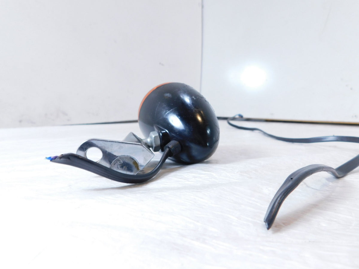 Harley Davidson Softail Low Rider & Street Bob Black Front Turn Signal Indicator - C3 Cycle