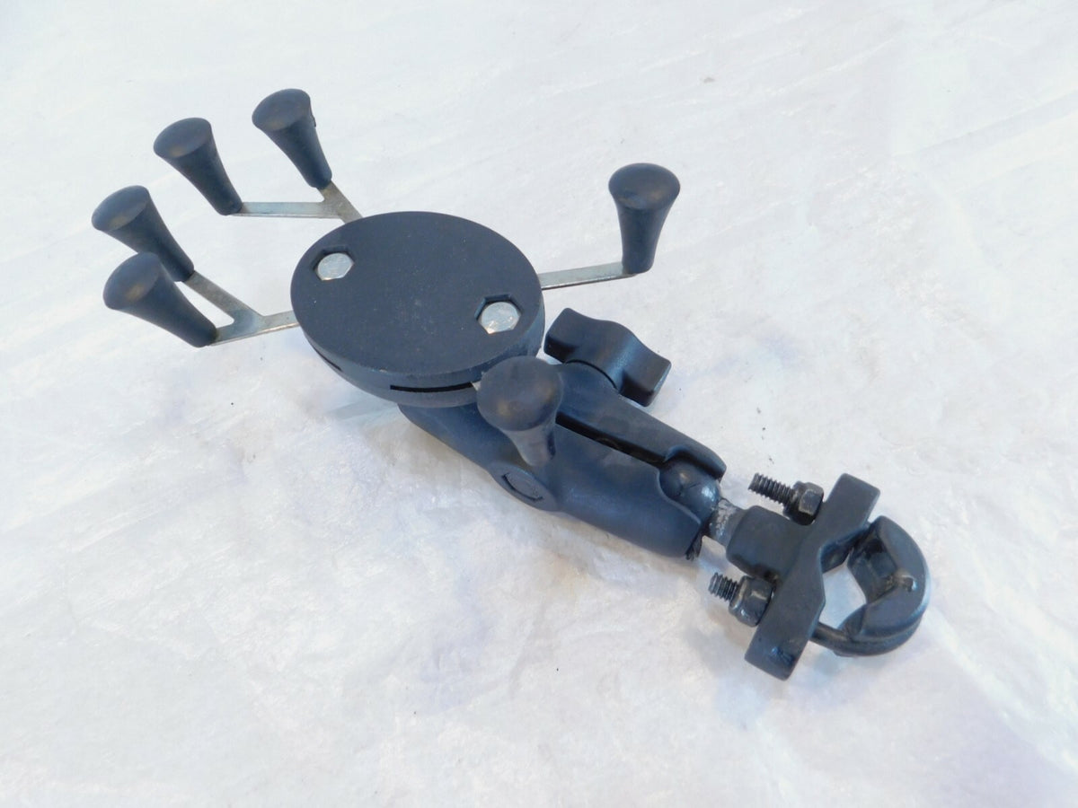 2000 00 Kawasaki Vulcan VN1500 1500 Nomad Fi Front Handlebar Phone Holder Mount - C3 Cycle