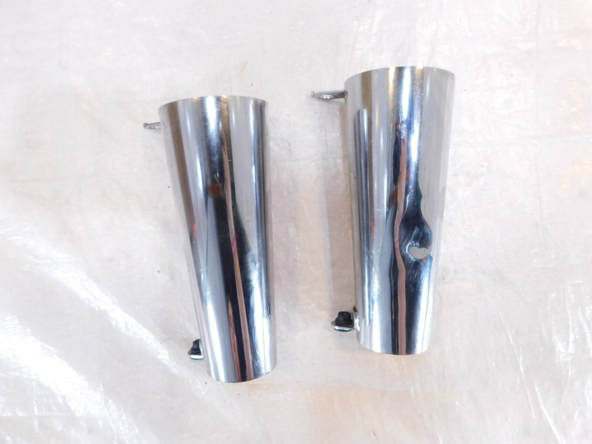 Kawasaki VN1500 Vulcan 1500 Classic Nomad Fi Front Fork Shield Cover Guards - C3 Cycle