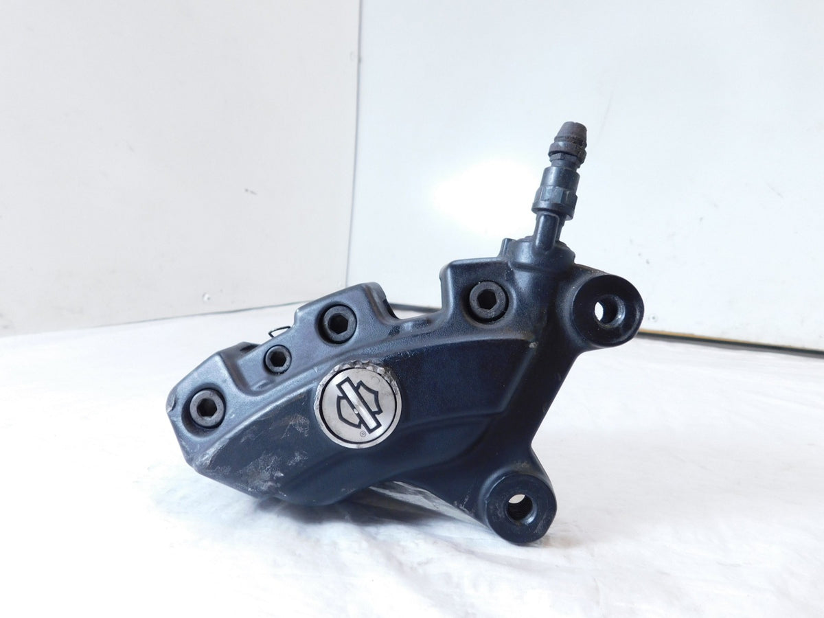 Harley Road King Electra Glide Black Right Black Dual Disc Brembo Brake Caliper - C3 Cycle