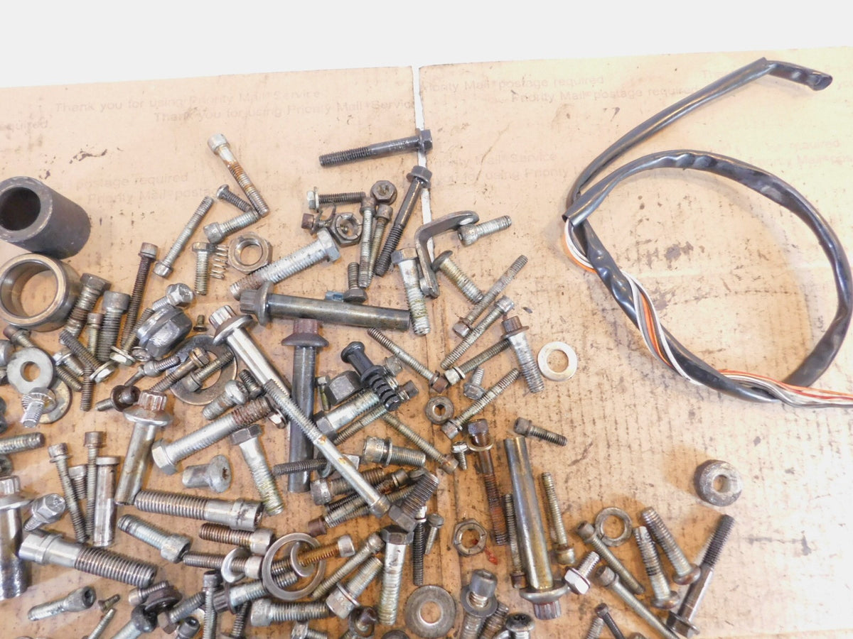 2007 07 Harley Davidson Sportster 1200 Low Nuts Bolts & Brackets Parts Box Lot