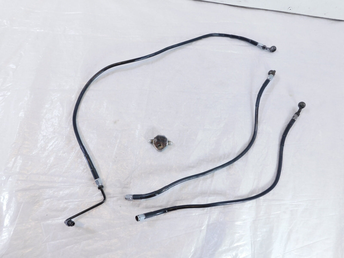 Harley Davidson Touring Road King & Electra Glide Dual Disc Front Bake Line Hose - C3 Cycle