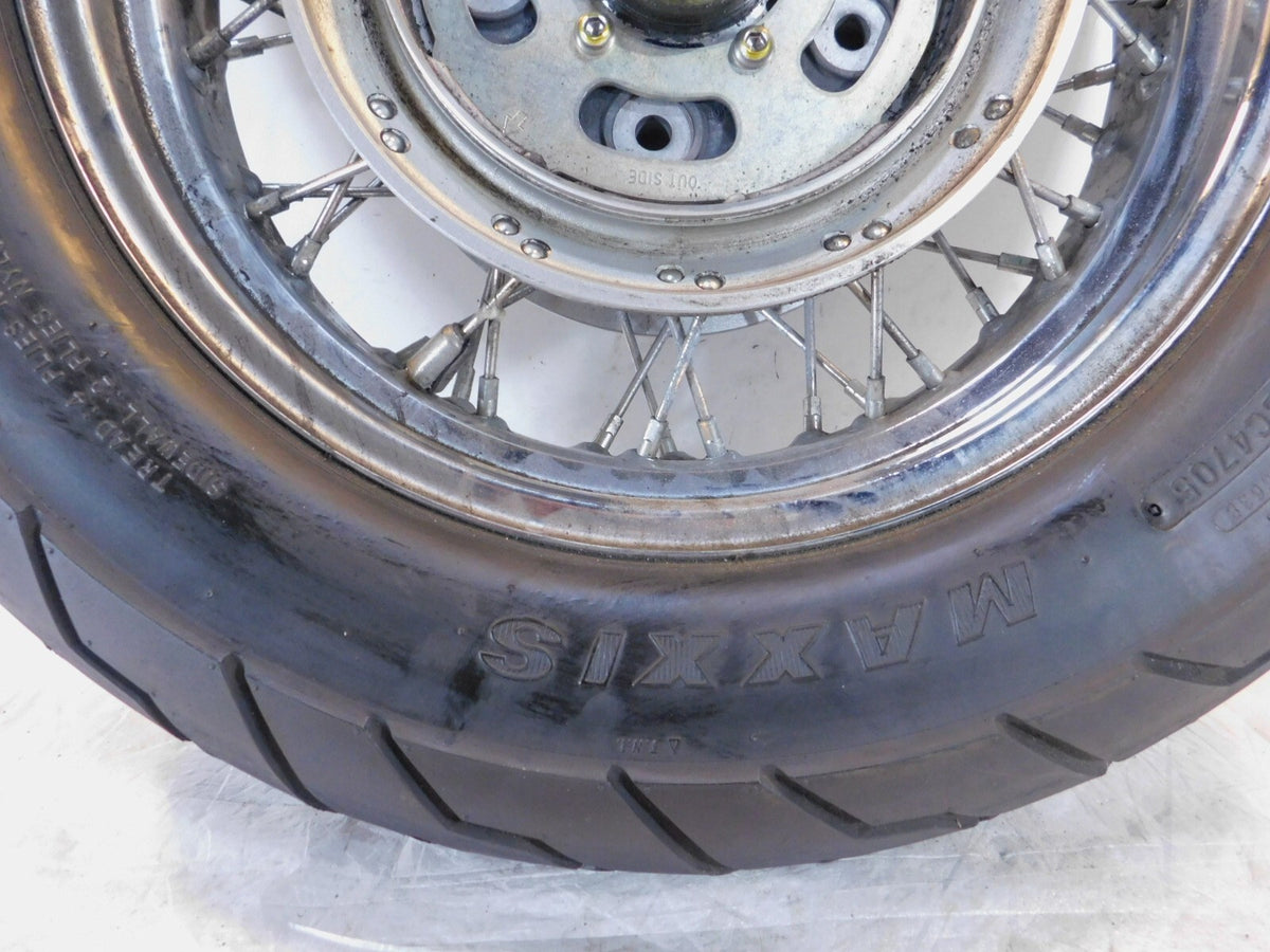 2004-2006 Honda VT750 VT750C Shadow Aero 750 Chrome Laced Rear Wheel Rim & Tire - C3 Cycle