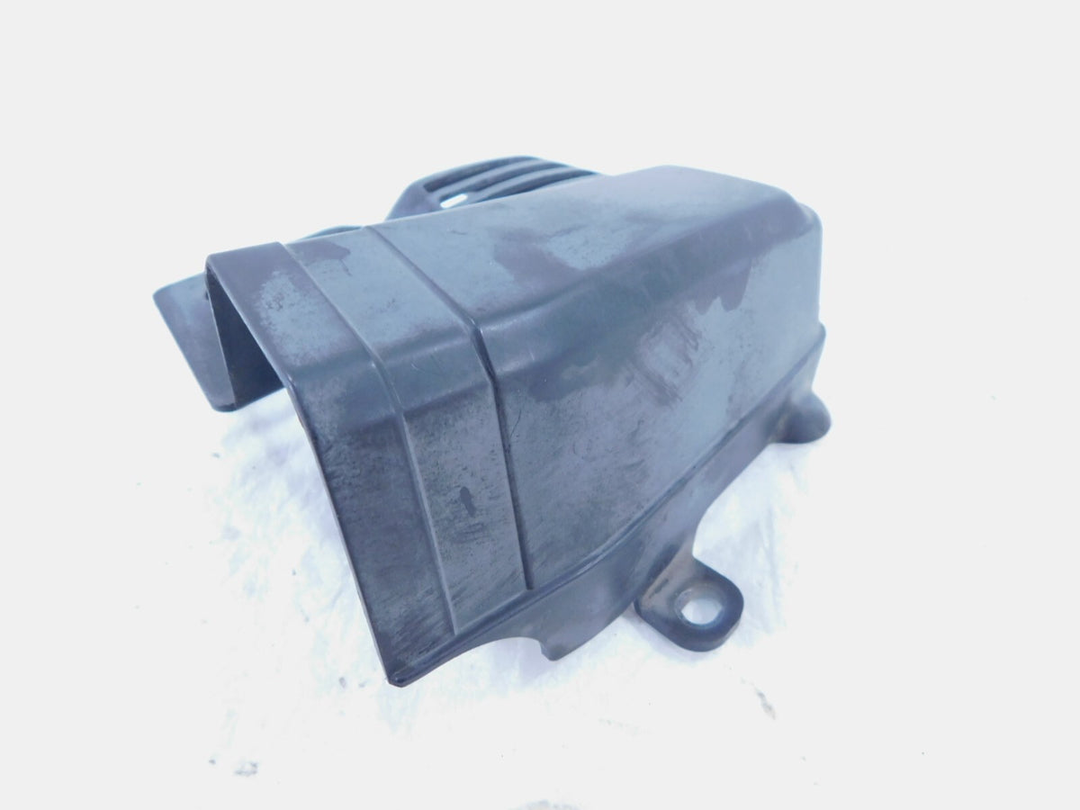 84-85 Honda VF500C Magna V30 500 Engine Cooling Radiator Thermostat Side Cover - C3 Cycle