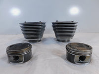 Harley Davidson Twin Cam Touring Dyna & Softail Engine Pistons & Black Cylinders - C3 Cycle