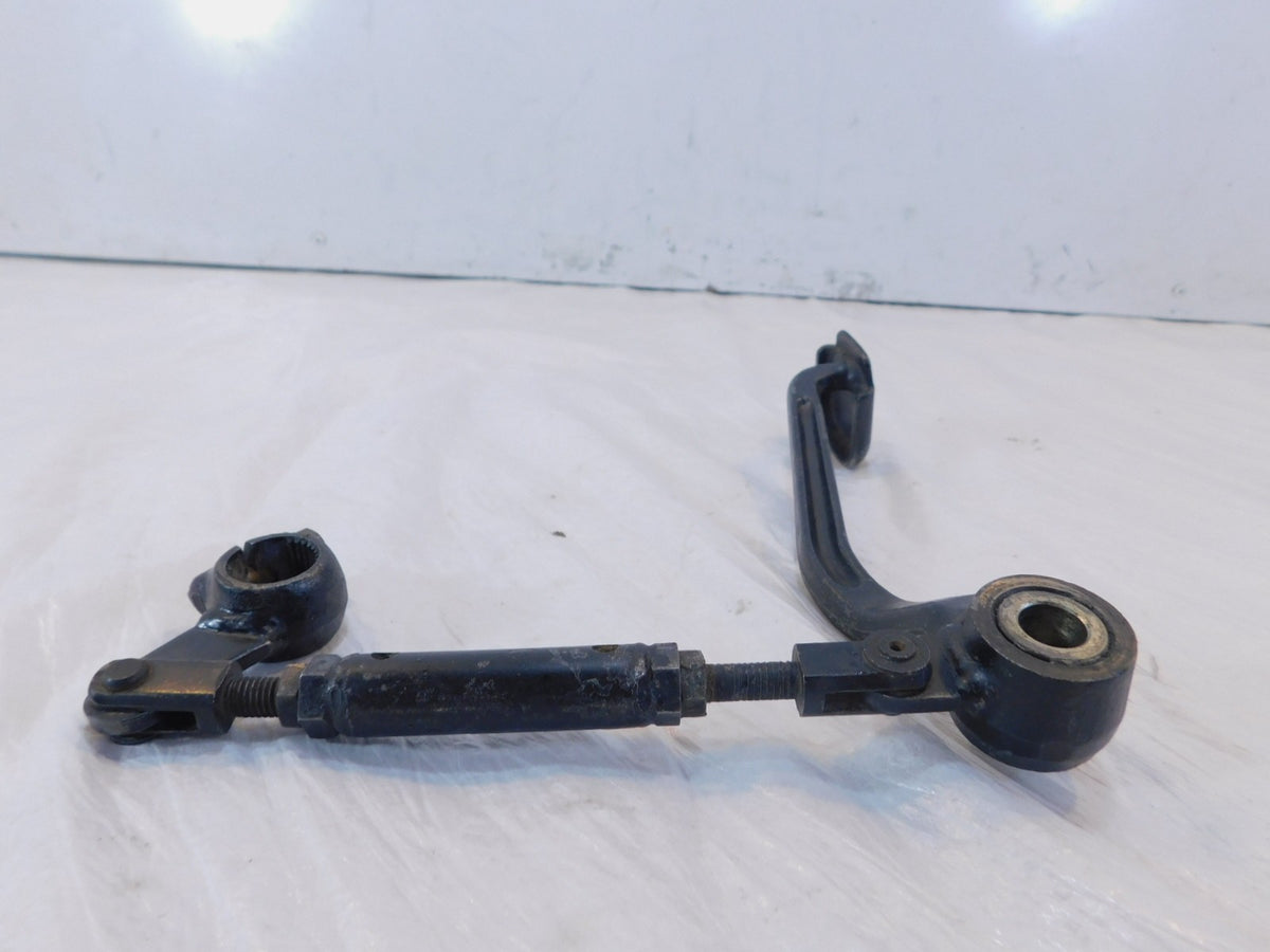 Yamaha XJ750 Maxim 750 Rear Right Brake Pedal Foot Lever w/ Linkage Rod & Arm - C3 Cycle
