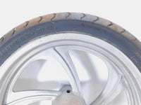 2008-2009 Victory Vision Touring Silver Cast Front Wheel Rim & Tire - Bent - C3 Cycle