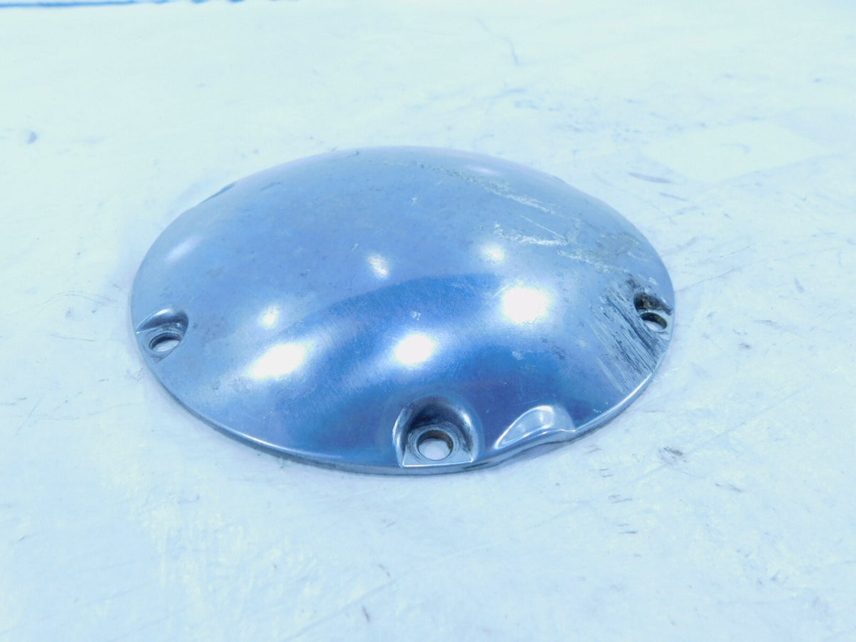 Harley Sportster 883 1200 Left Engine Polished Clutch Inspection Derby Cover - C3 Cycle
