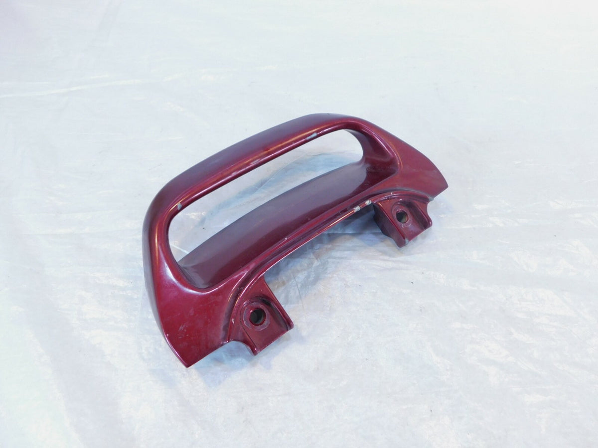 94-01 Kawasaki Ninja ZX-11 ZX1100 Red Rear Passenger Seat Grab Bar Grip Handle - C3 Cycle