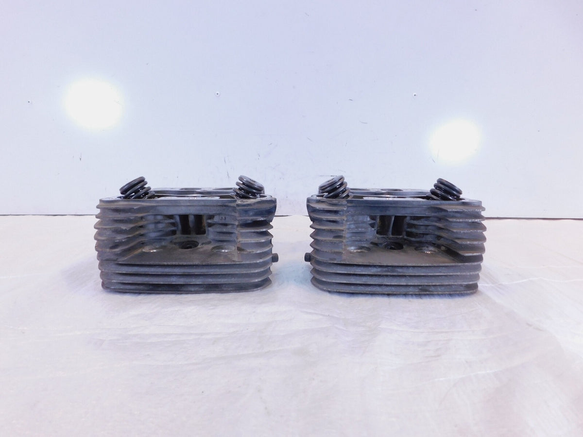Harley Davidson Touring Softail & Dyna Silver Cylinder Heads & Valves w/ Springs - C3 Cycle