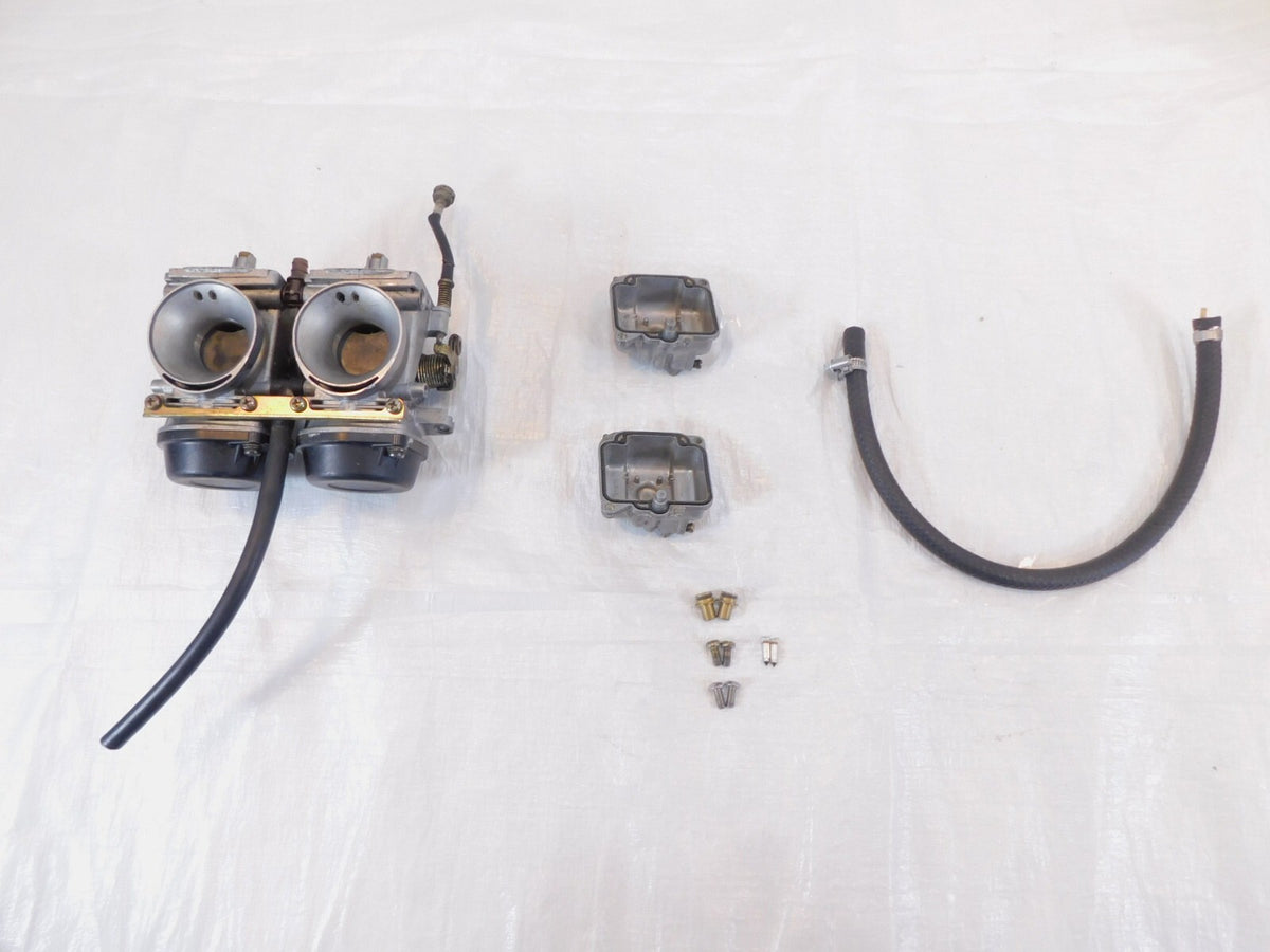 97-00 BMW F650 Funduro F650ST Mikuni Air Fuel Intake Carburetor Carb Rack Parts - C3 Cycle