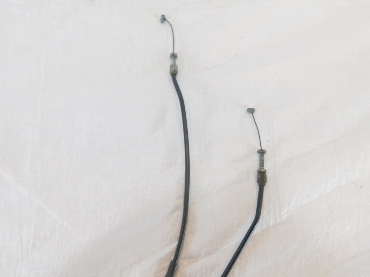 1978-1981 CX500 500 Deluxe Standard Front Handlebar Cables Throttle Open/Close - C3 Cycle