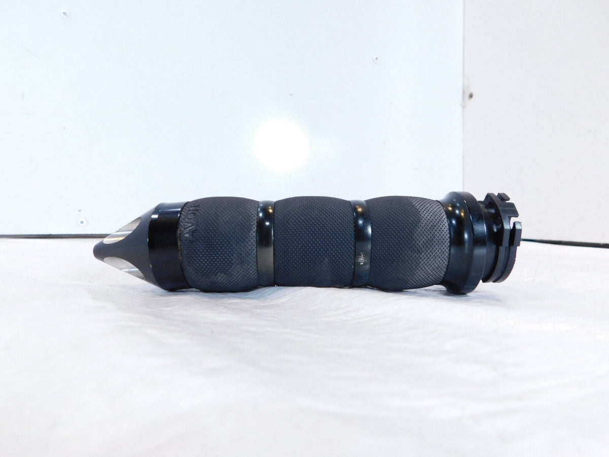 Harley Davidson Dyna Sportster Softail Avon Black Throttle Right Handlebar Grip - C3 Cycle