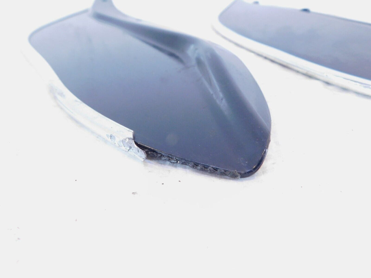 Harley Davidson Touring Electra Glide Street Glide Black Fairing Air Deflectors - C3 Cycle