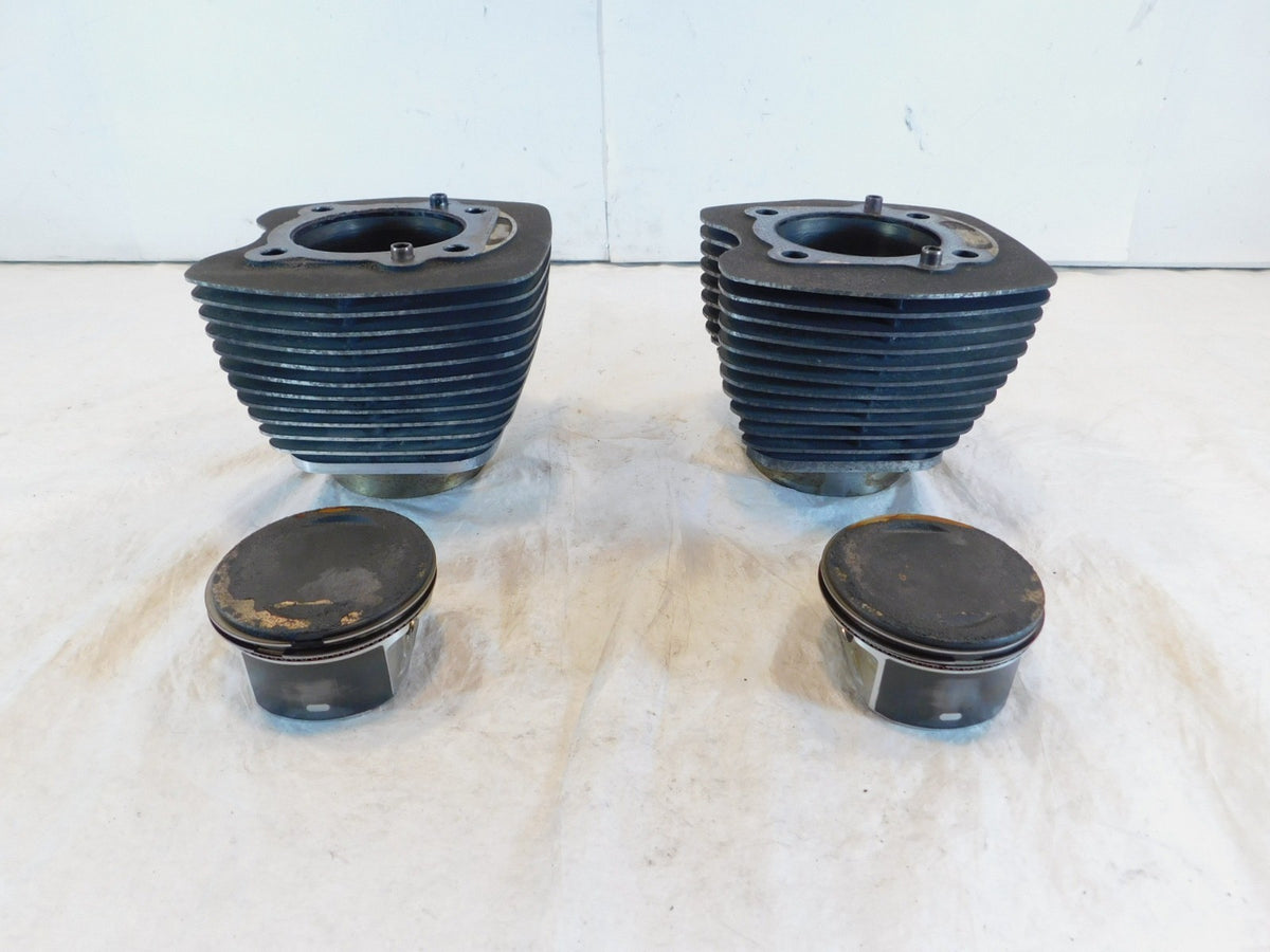 Harley Davidson Touring Dyna & Softail Twin Cam 96 Black Cylinders & Pistons - C3 Cycle
