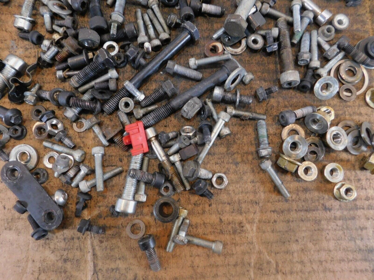 2008 08 Victory Vegas Engine & Motor Nuts Bolts & Brackets Parts Box Lot - C3 Cycle
