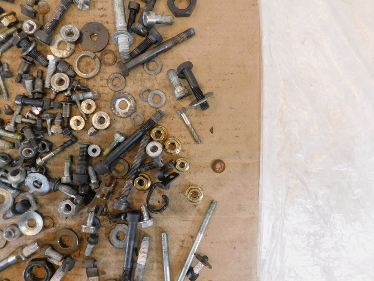 2006 Victory Kingpin Miscellaneous Hardware Nuts Bolts & Brackets Parts Box Lot - C3 Cycle