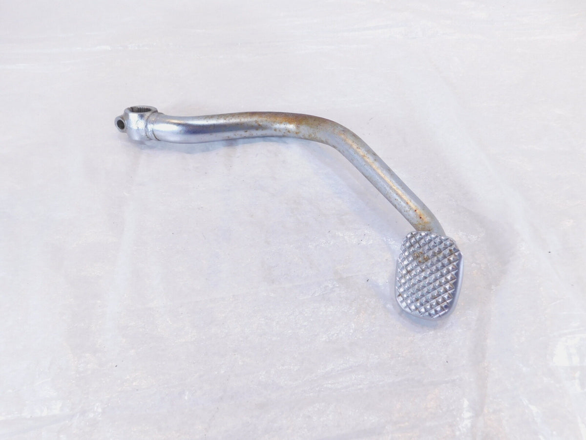 1977-1978 Honda CB550 CB550K 550 Silver Rear Wheel Brake Stop Foot Pedal Lever - C3 Cycle