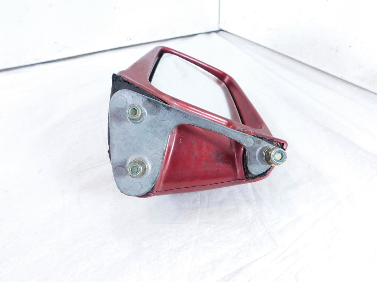 BMW K75RT K100LT K100RT K1100LT Mystic Red Left Side Rear View Mirror & Bracket - C3 Cycle