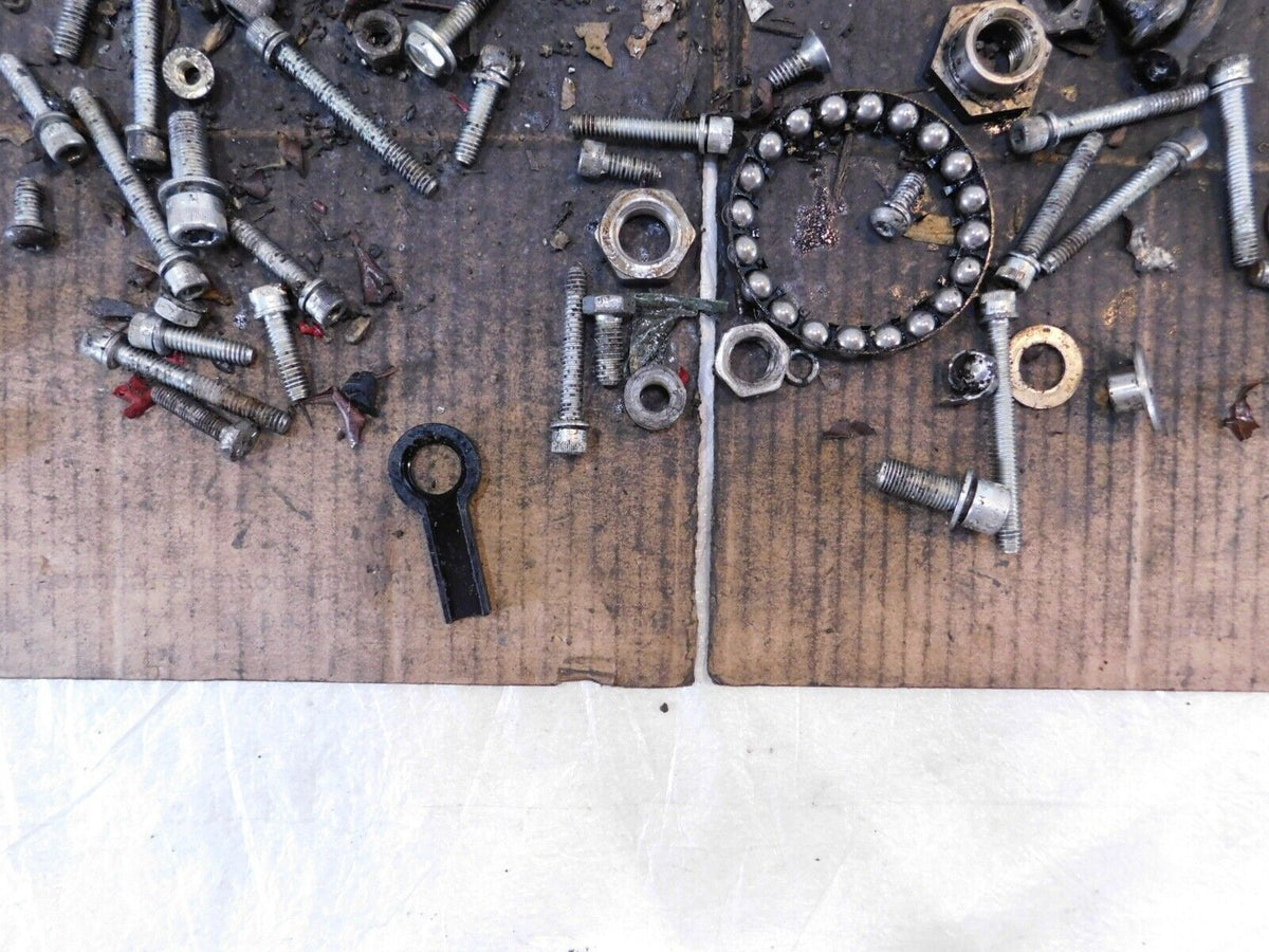 2013 13 Harley Davidson Sportster XL883 Iron Nuts Bolts & Brackets Parts Box Lot - C3 Cycle