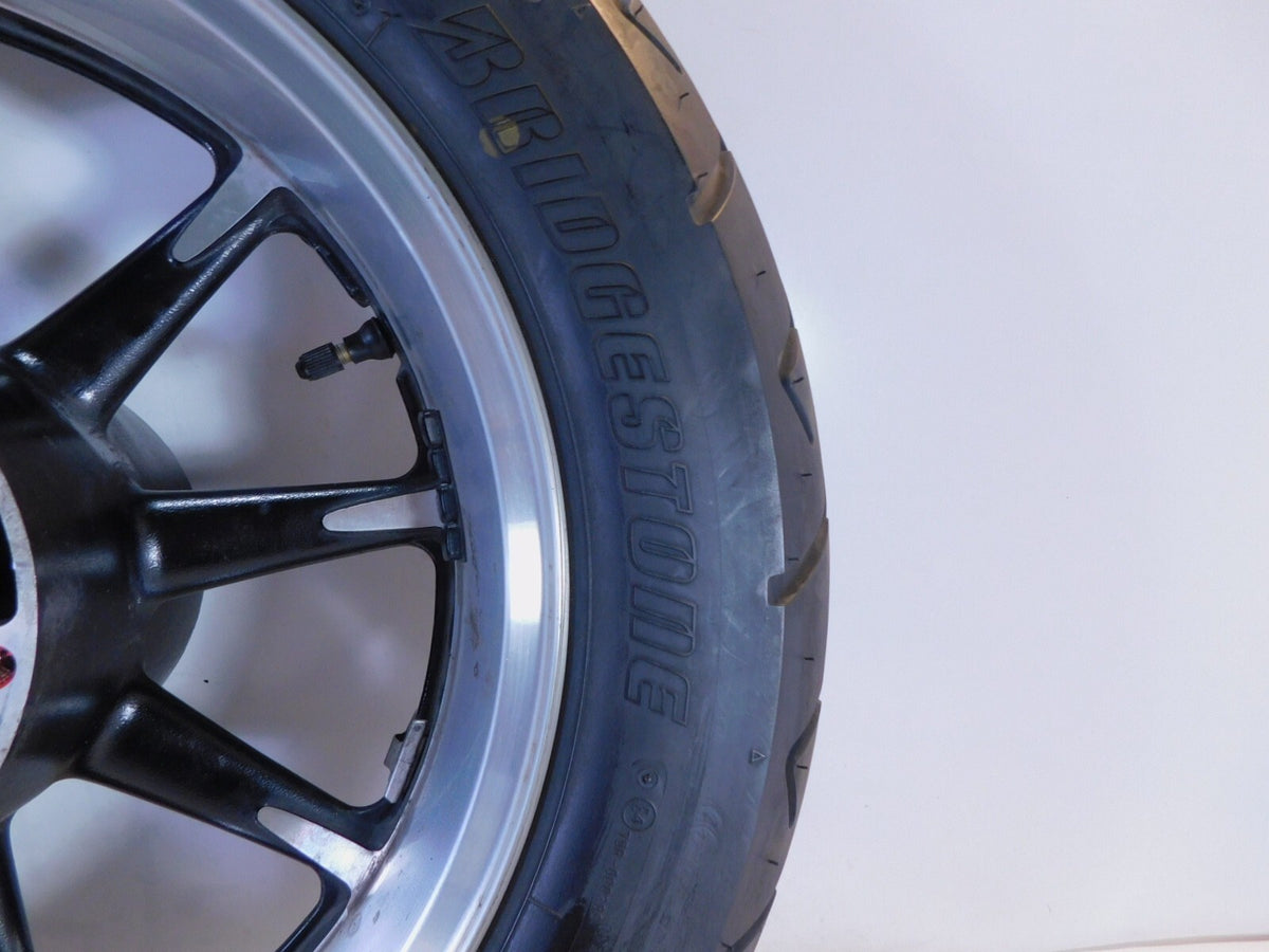 Kawasaki Vulcan 1700 Classic Nomad Voyager VN1700 Silver Front Wheel Rim & Tire - C3 Cycle
