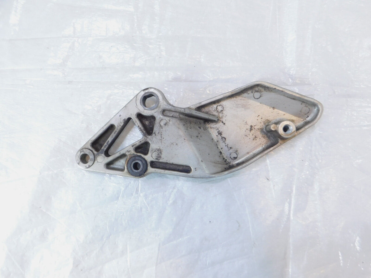 Suzuki RF600R & RF900R Silver Rear Left Passenger Footpeg Footrest Mount Bracket - C3 Cycle