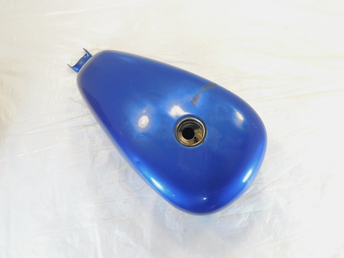 *Dented* Harley Davidson Sportster 883 1200 Blue Fuel Gas Petrol Tank Reservoir