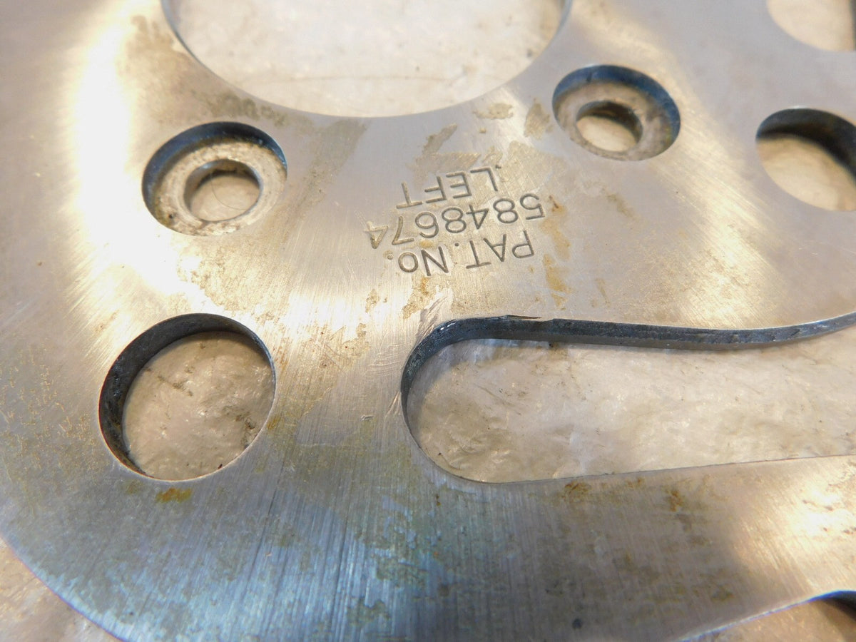 Harley Davidson Touring Sportster Dyna Softail Front Wheel Left Brake Rotor Disc - C3 Cycle