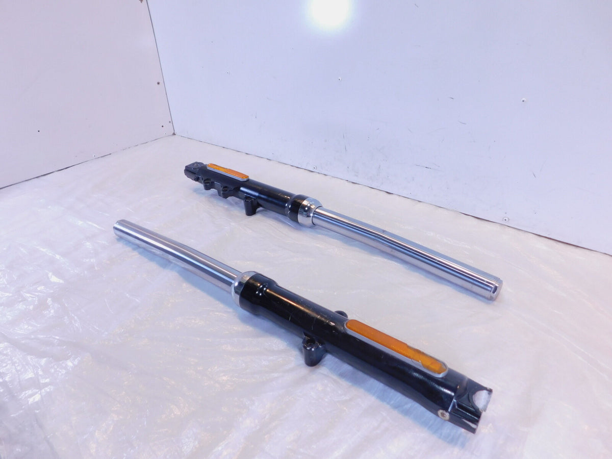 2011-2013 Harley Davidson Softail Blackline Front Wheel Suspension Forks - Bent - C3 Cycle