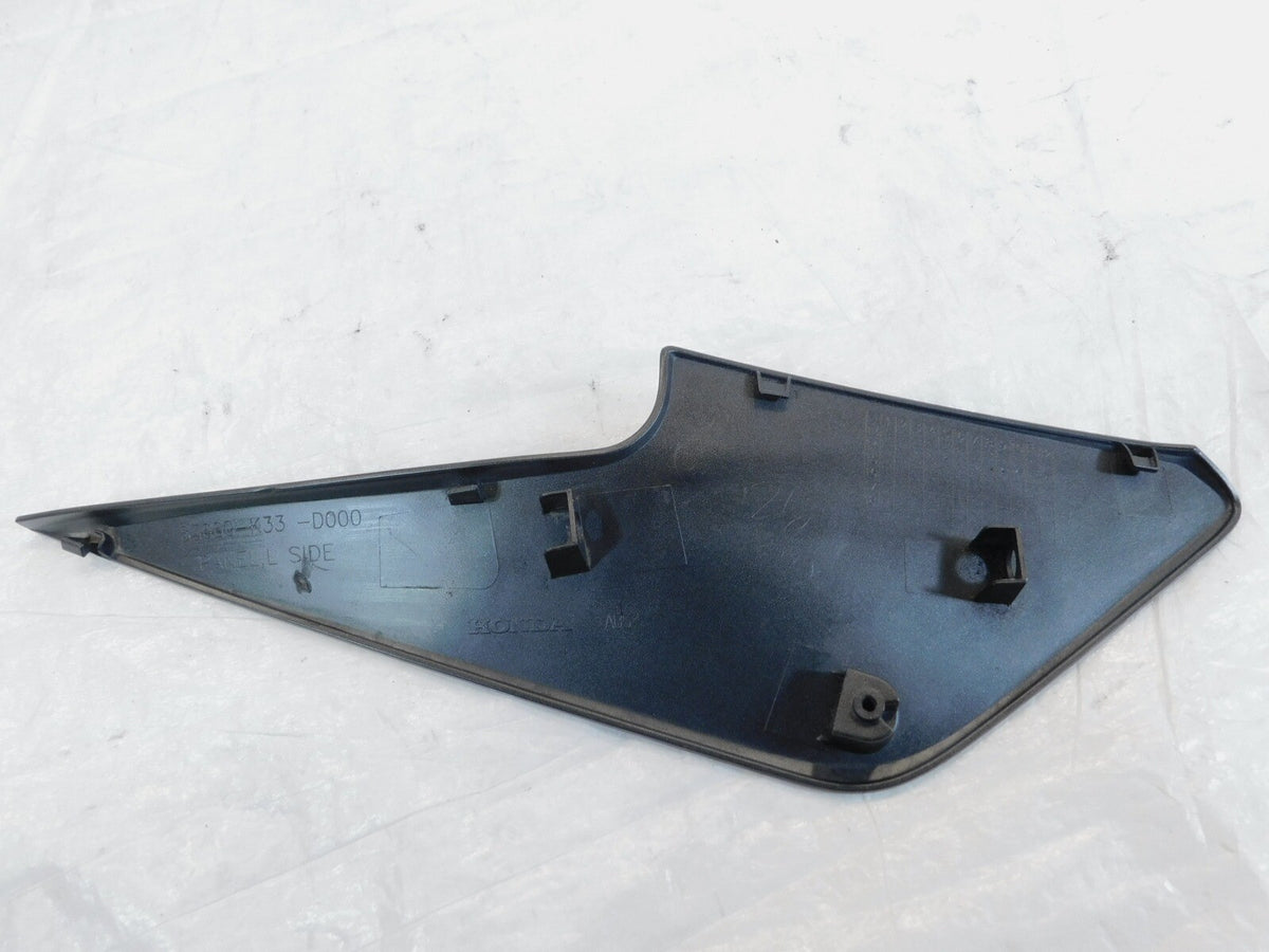 15 Honda CBR300 CBR300R Black Left Frame Side Cover Fairing Cowling Cowl Damage - C3 Cycle