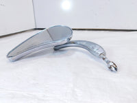 Harley FXR & Softail & Dyna & Sportster Rain Drop Left Chrome Rear View Mirror - C3 Cycle