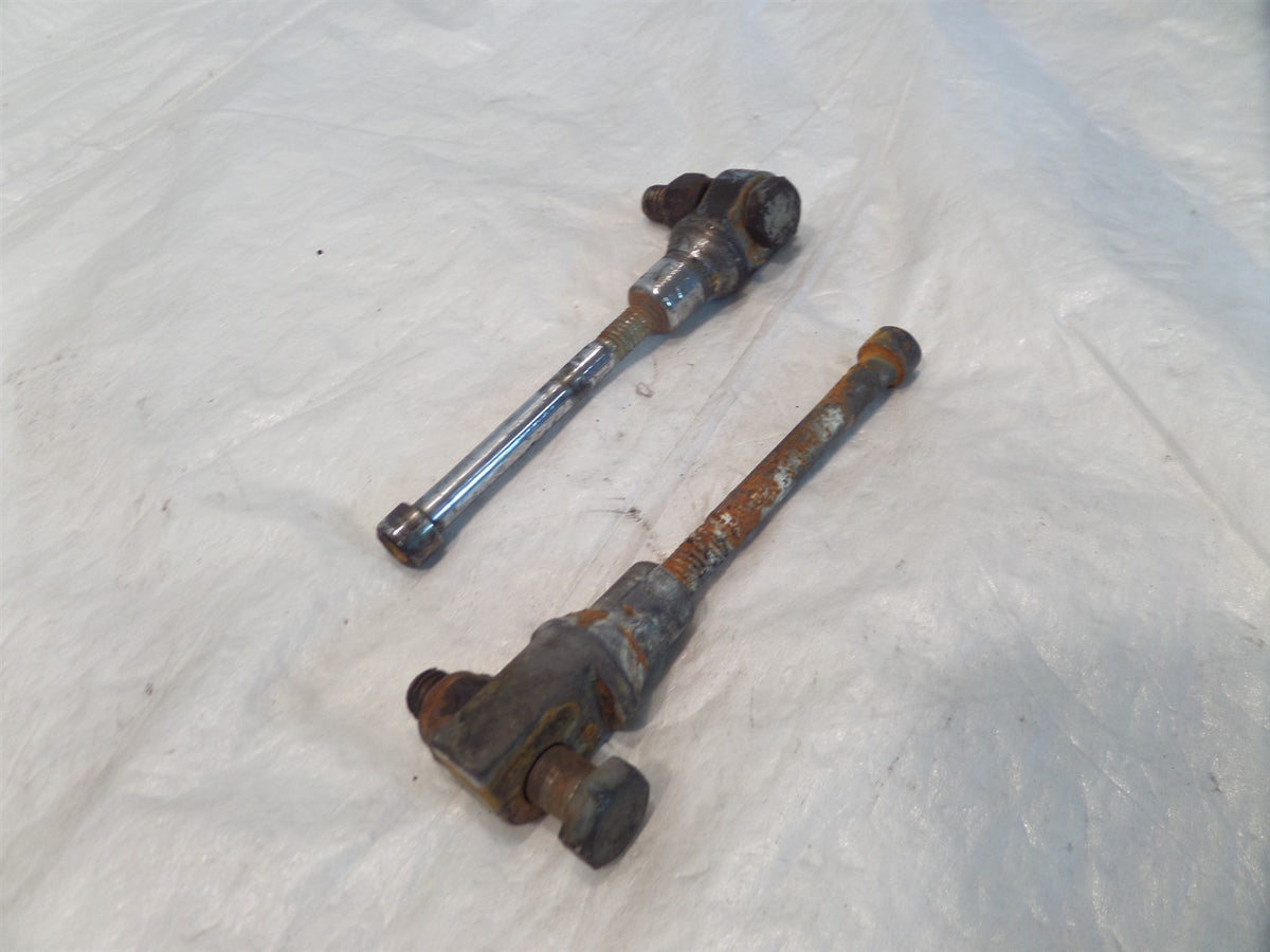 Harley Davidson Dyna Sportster or Softail Left & Right Metal Footpeg Footrests - C3 Cycle