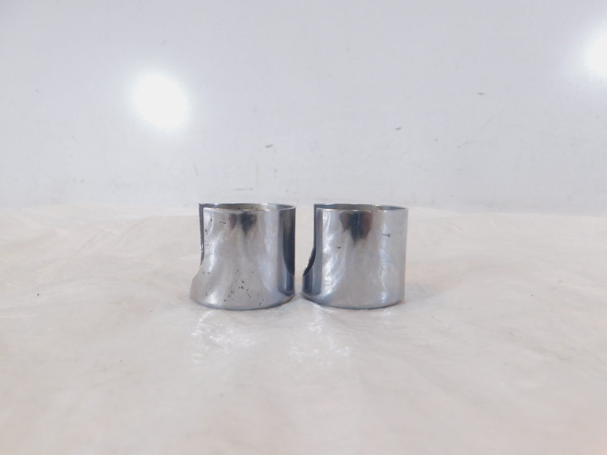 1986-1990 Harley Davidson Sportster 883 & 1200 Chrome Rear Shock Bolt Covers - C3 Cycle