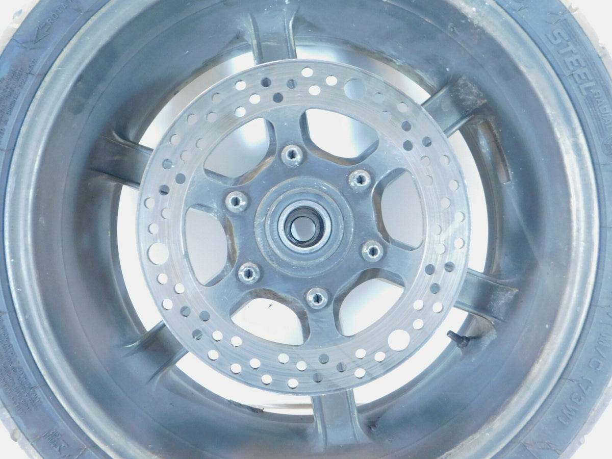 2007-2009 Buell XB XB12 XB12X Ulysses Cast 6 Spoke Rear Wheel Rim Tire & Rotor - C3 Cycle