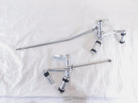 Harley Davidson Dyna Wide Glide Left & Right Forward Control Pedals & Brackets - C3 Cycle