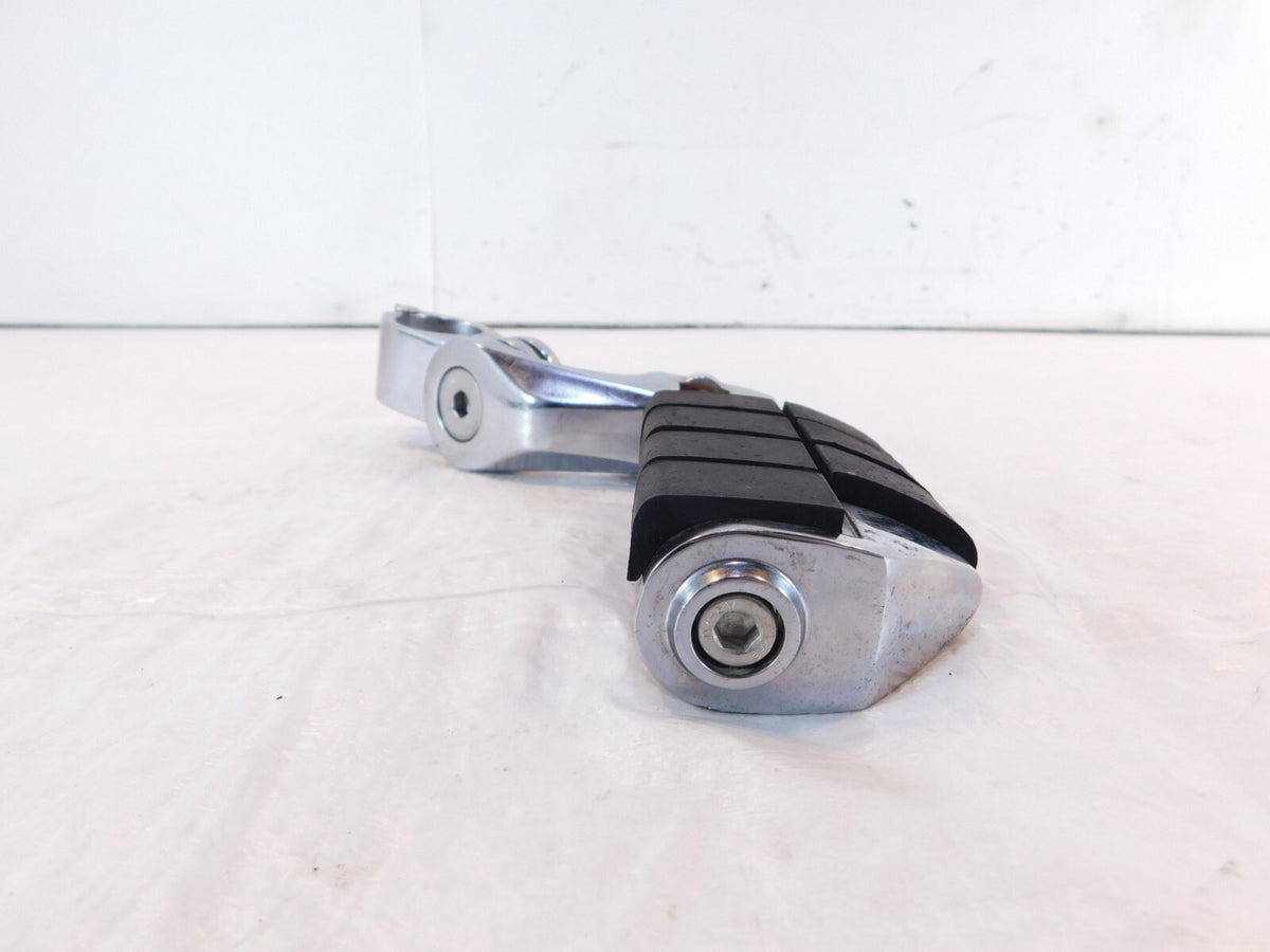 Harley Davidson FXR Dyna Sportster & Softail ISO Black Footpeg Footrest Pegs
