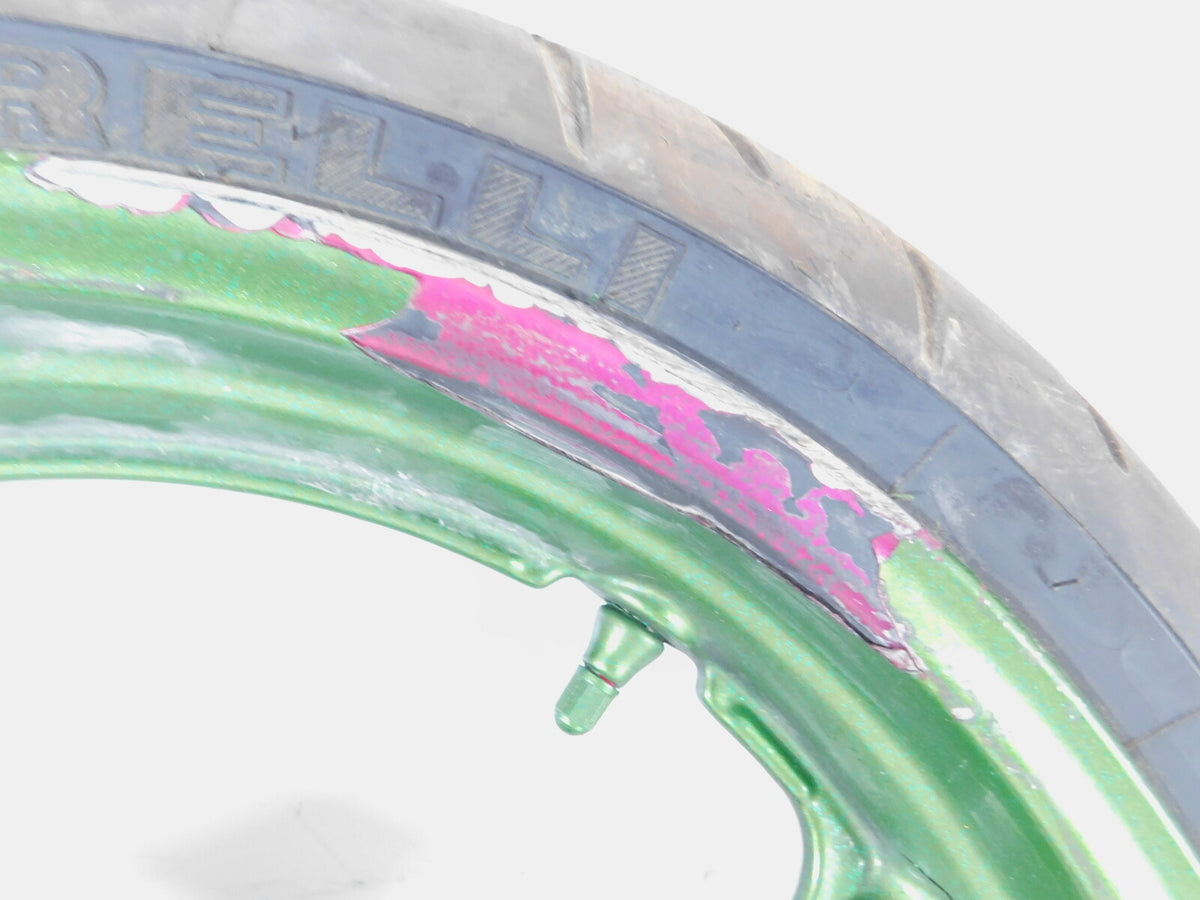 1999-07 Suzuki Hayabusa GSX1300R GSX1300RZ Hayabusa Green Front Wheel -Bent - C3 Cycle