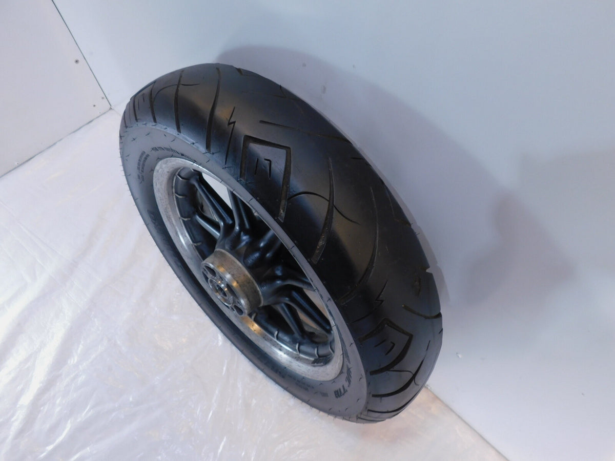 Harley Davidson Touring Road Street & Electra Glide Black Rear Wheel Rim & Tire - C3 Cycle
