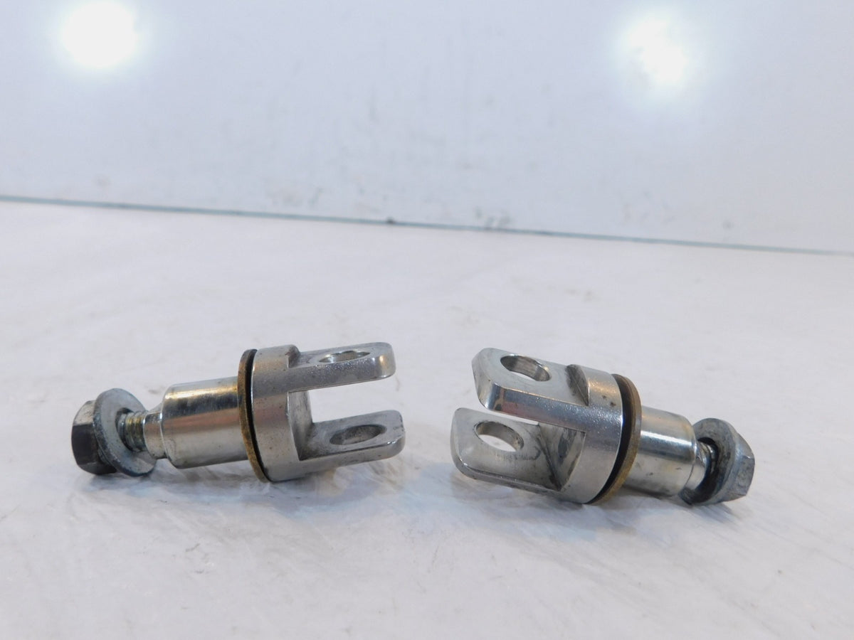 1995-1998 Buell S2 S2T Thunderbolt Chrome Rider Footpeg Mount Bracket Clevis - C3 Cycle