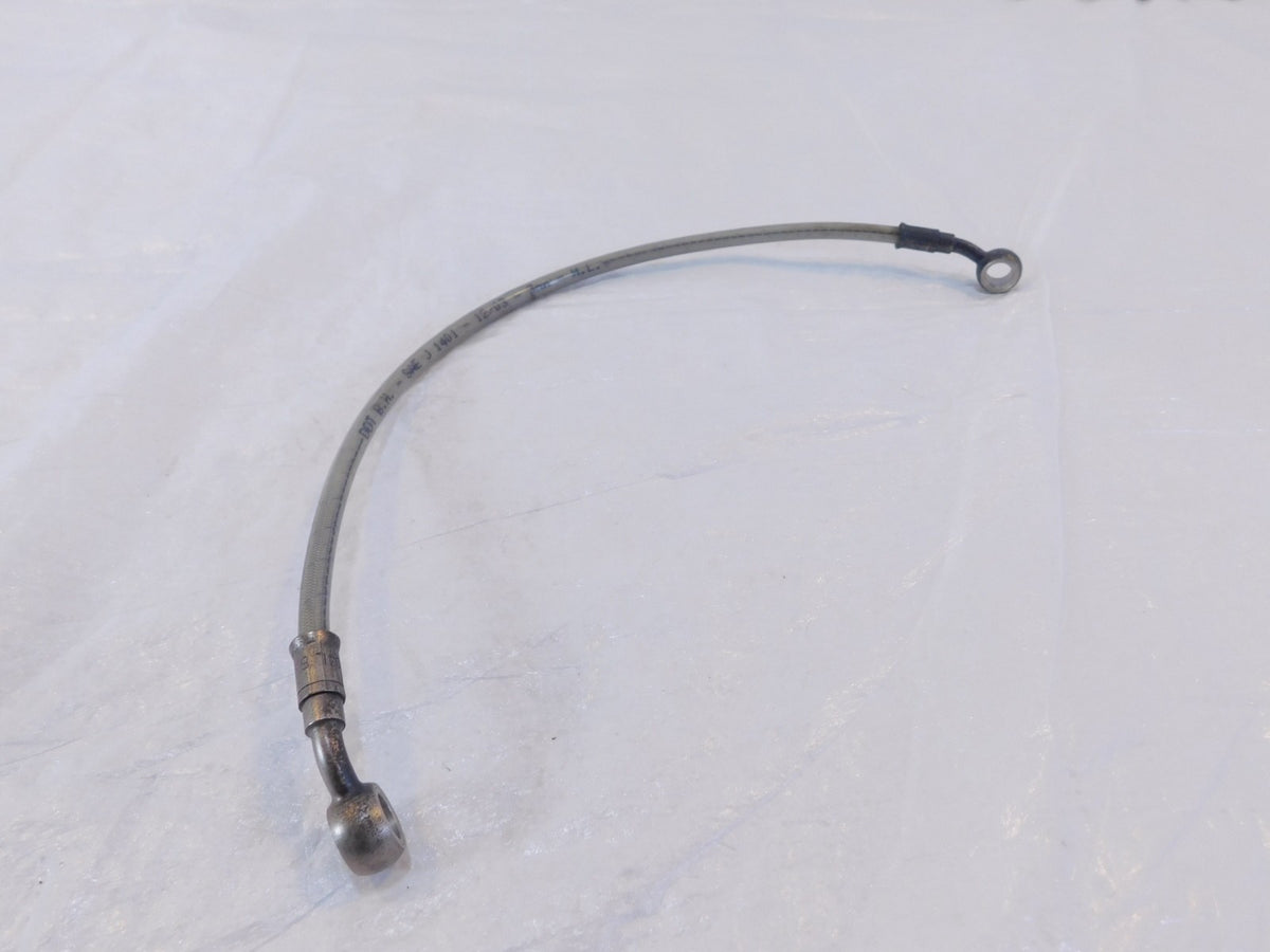 Ducati 749 749S & 999 999R Front Wheel Caliper Connecting Brake Hose Pipe Line - C3 Cycle