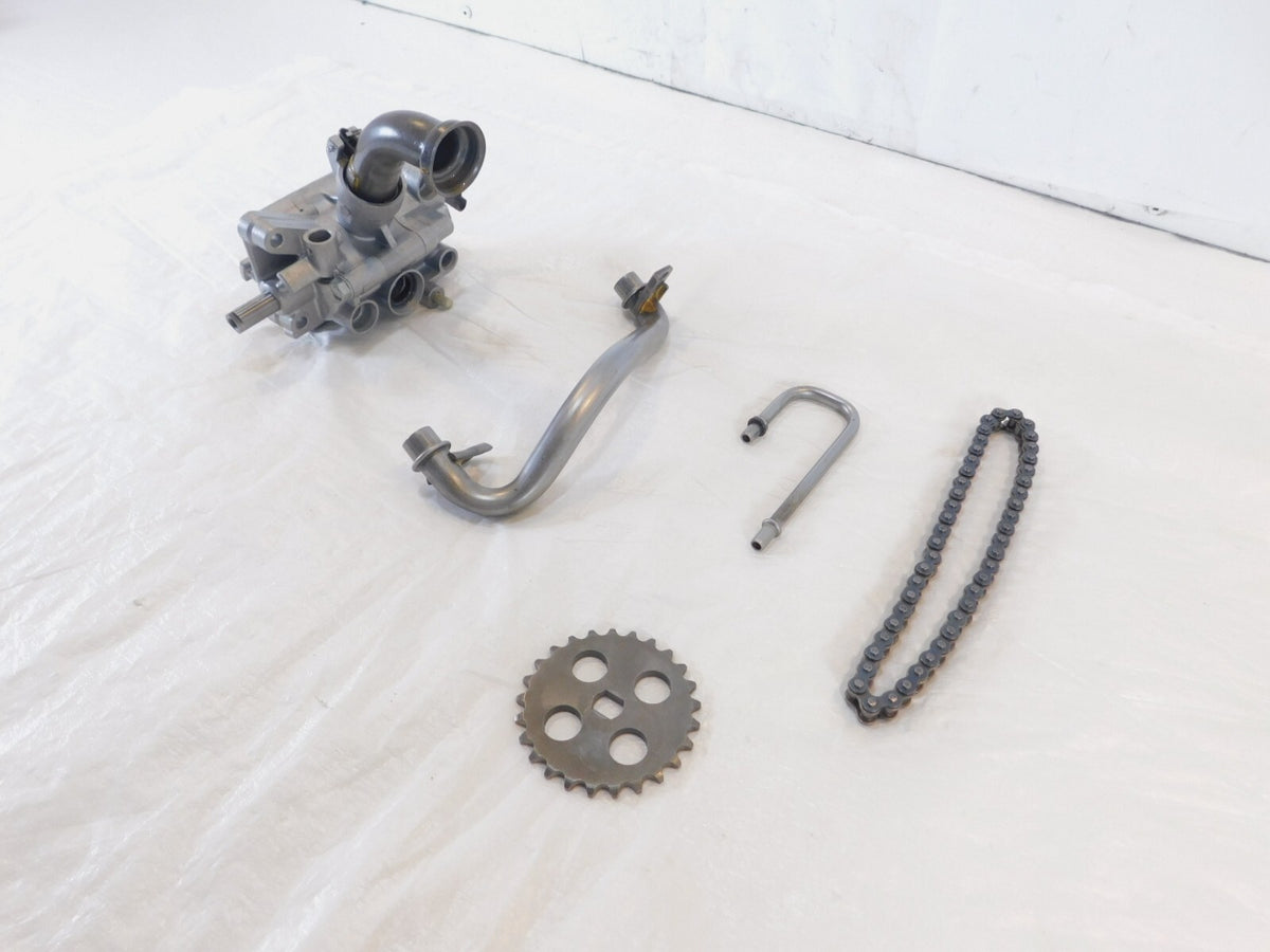 1995-2003 Honda VF750 VF750C Magna 750 Engine Motor Oil Pump Body Pipe & Chain - C3 Cycle