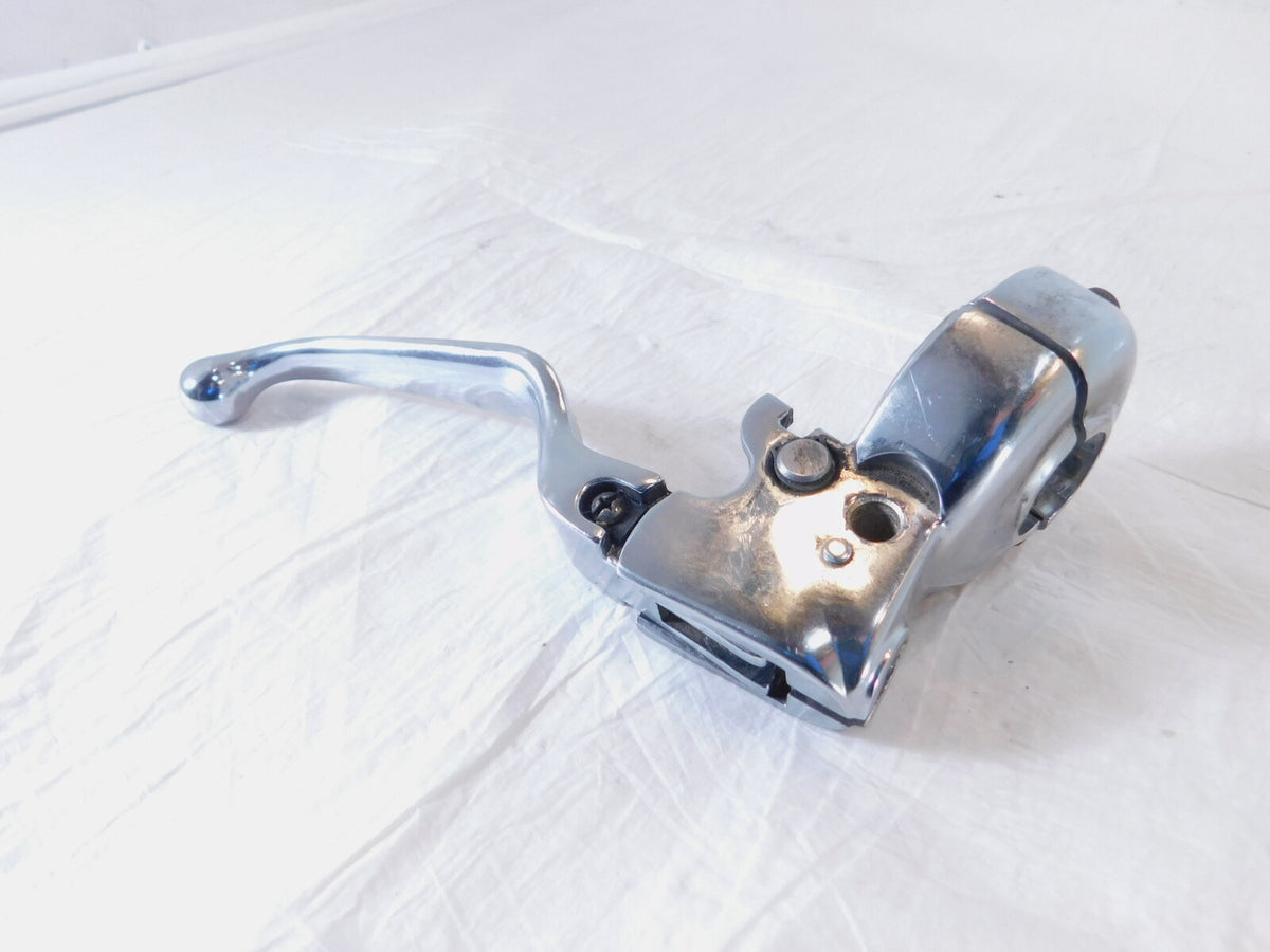 Harley Electra Glide Softail Dyna Sportster Chrome Clutch Lever & Mount Bracket - C3 Cycle