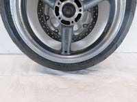 1996-1999 Suzuki GSX-R600 GSXR750 GSX-R750 Gray Front Wheel Rim & Brake Rotor - C3 Cycle