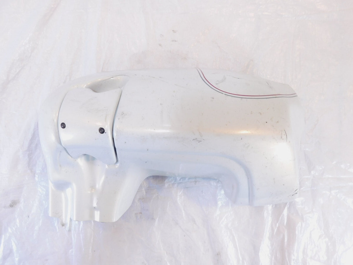 Harley Touring Electra Glide Ultra Classic White Left Lower Leg Fairing Glovebox - C3 Cycle