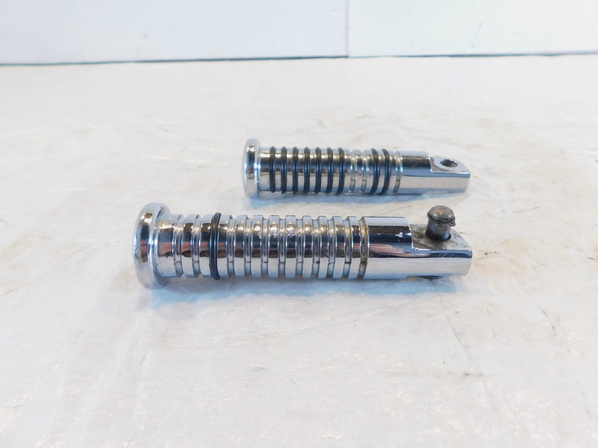 Harley Davidson FXR Dyna Sportster & Softail O-Ring Style Footpegs Footrests - C3 Cycle