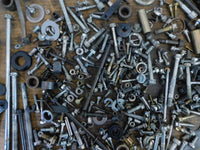 2002 02 Honda FSC600 Silver Wing 600 Hardware Nuts Bolts Brackets Parts Box Lot - C3 Cycle