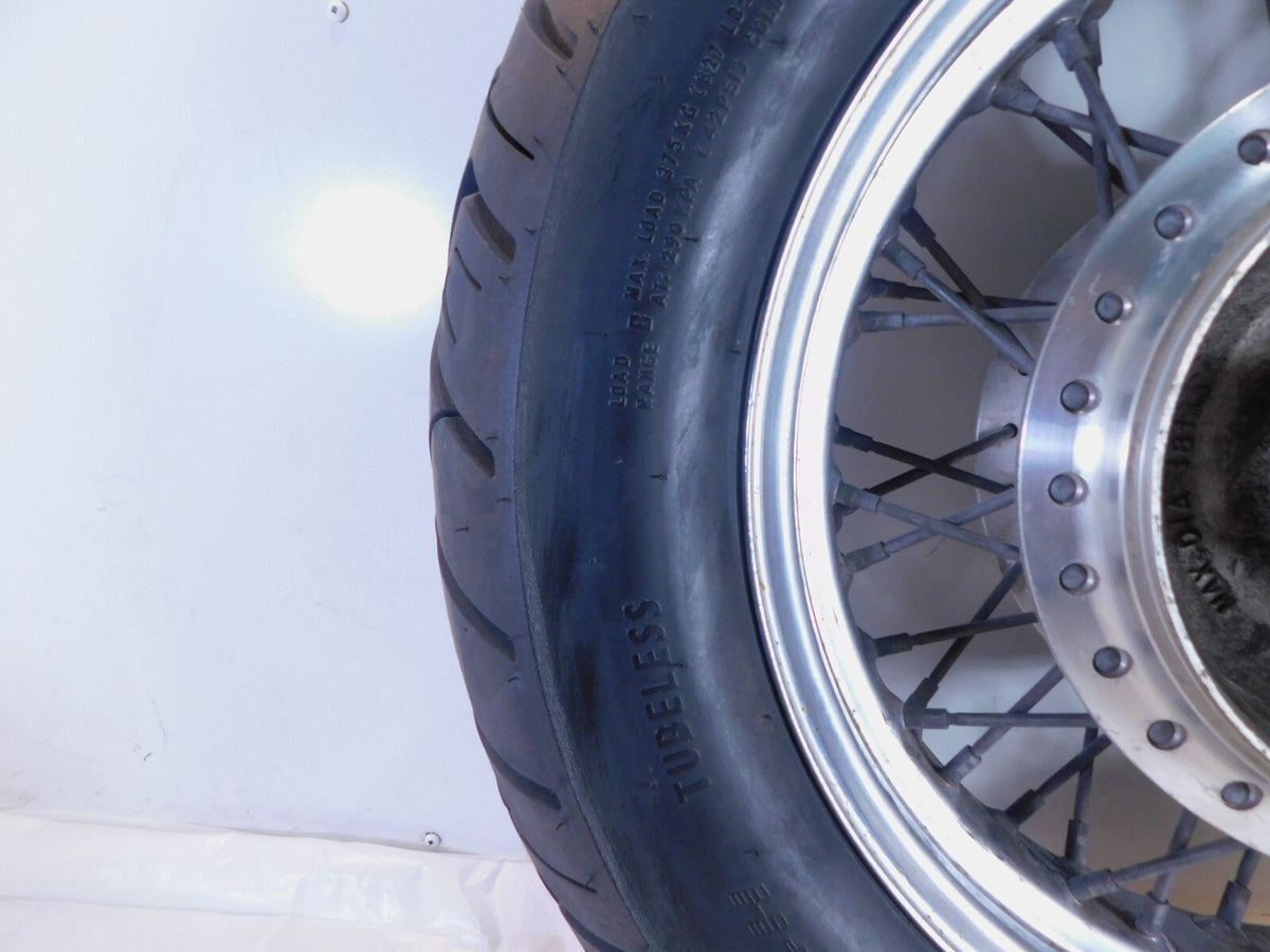 1998-2003 Honda VT750 Shadow 750 ACE Deluxe & Spirit Laced Rear Wheel Rim & Tire - C3 Cycle