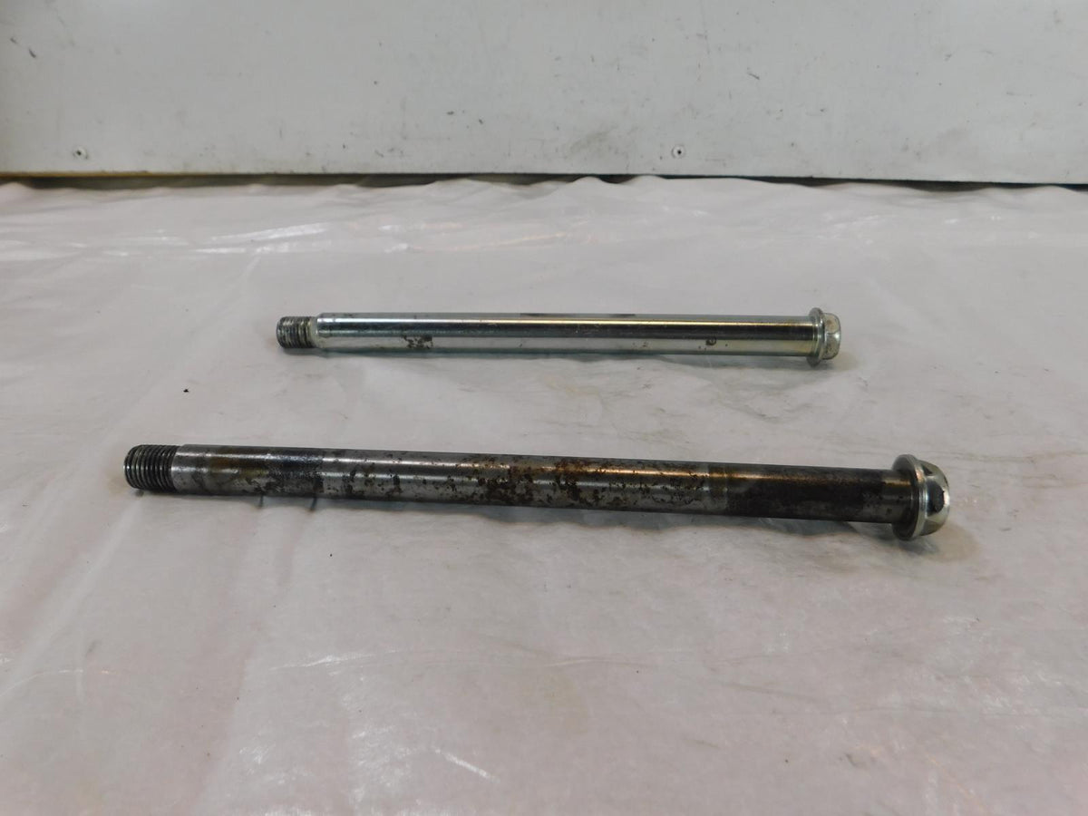 Kawasaki KLX250S 250 KLX300R KDX200 Rear Wheel Suspension Pivot Bolt Shafts - C3 Cycle