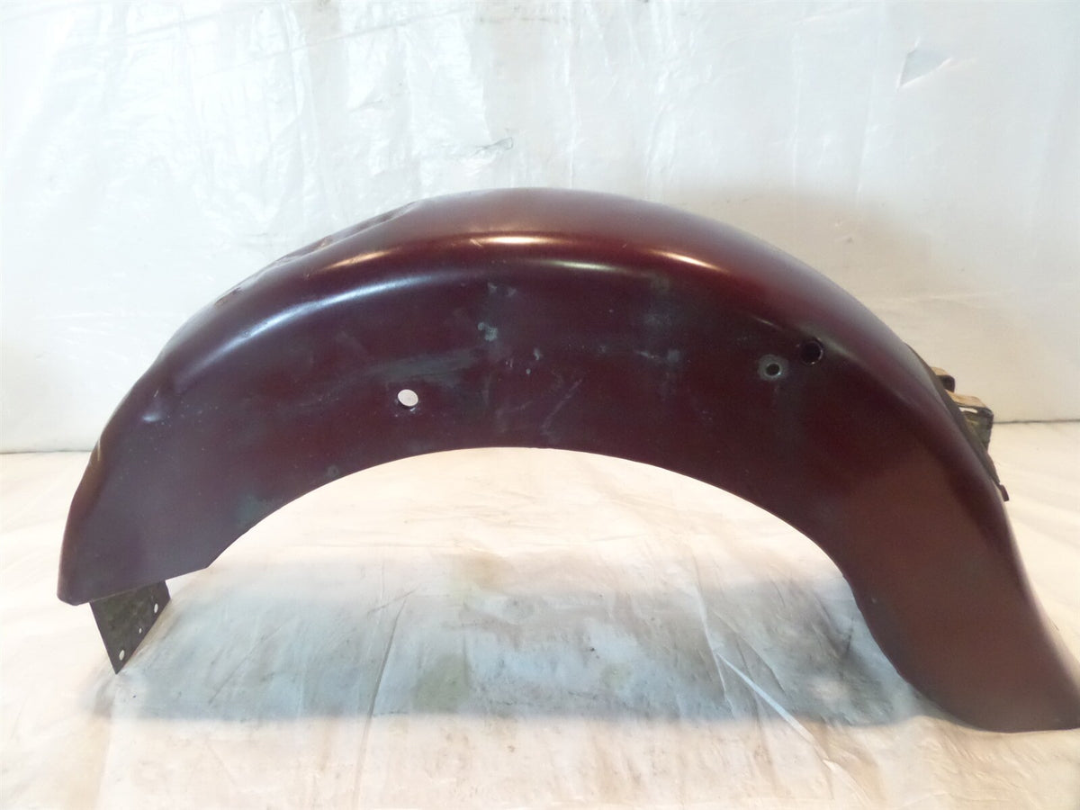Harley Davidson EVO Touring Electra Glide Maroon Rear Wheel Cover Fender - C3 Cycle